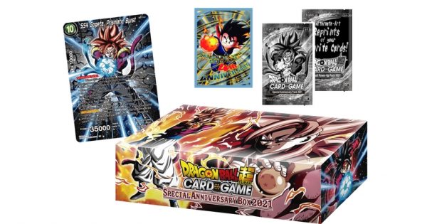 dragon ball super card game special anniversary box 2021