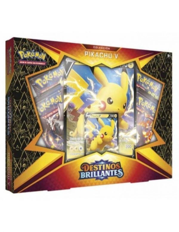 Caja Pikachu V Destinos Brillantes