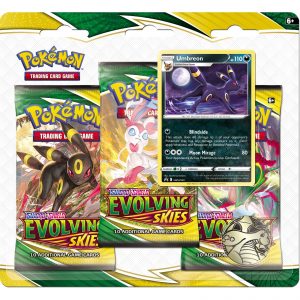 3-Blister Display Evolving Skies - Umbreon / Eiscue